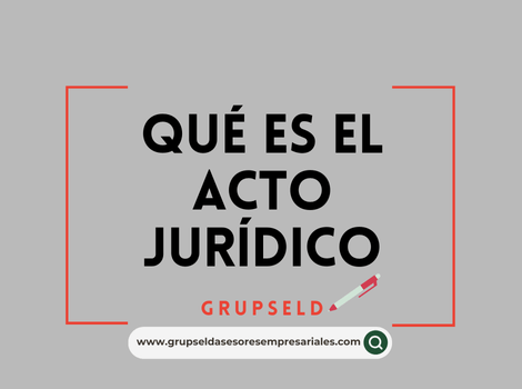 acto jur&iacute;dico